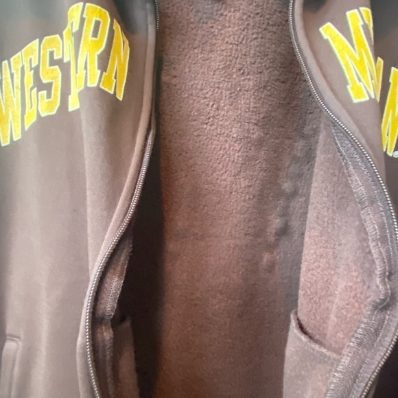 Western Michigan Zip Up Fleece Jacket Size Small - Picture 6 of 6